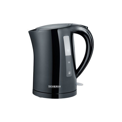 Severin Electric Kettle , 1.5 Liter 2200 Watt , Black - WK 3498