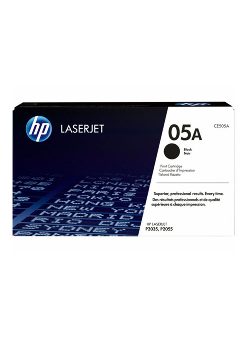 Hp 05A , Black - CE505A