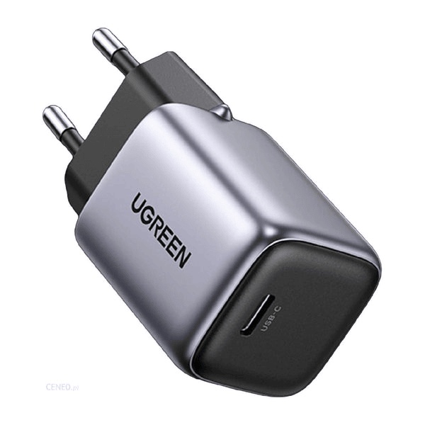 Ugreen Nexode Wall Charger , 1 Ports Type C , 30 Watt Black - CD319