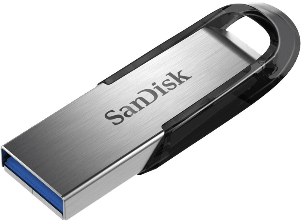 Sandisk USB 3 Flash Drive , 128 GB , Black - SDCZ73