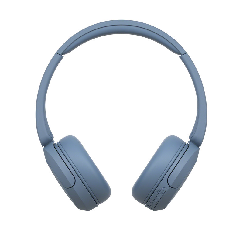 Sony Wireless Over Ear Headphones with Microphone , Blue - WH-CH520