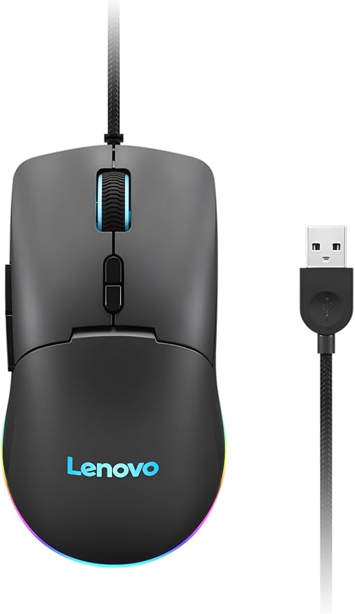 Lenovo Legion M210 Wired Gaming Mouse , Black - GY51M74265