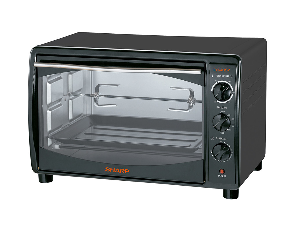 Sharp Oven , 42 Liter 1800 Watt , Black - EO-42K-2