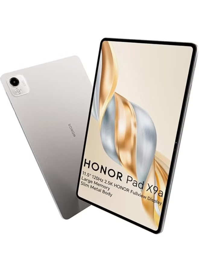 Honor Pad X9a Middle East Version Tablet , 128 GB , 6 GB , Wi-Fi , Without SIM , Gray
