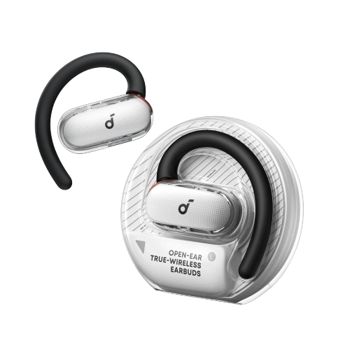 Anker Soundcore V40i Earbuds , Open-Ear Earbuds , White Black
