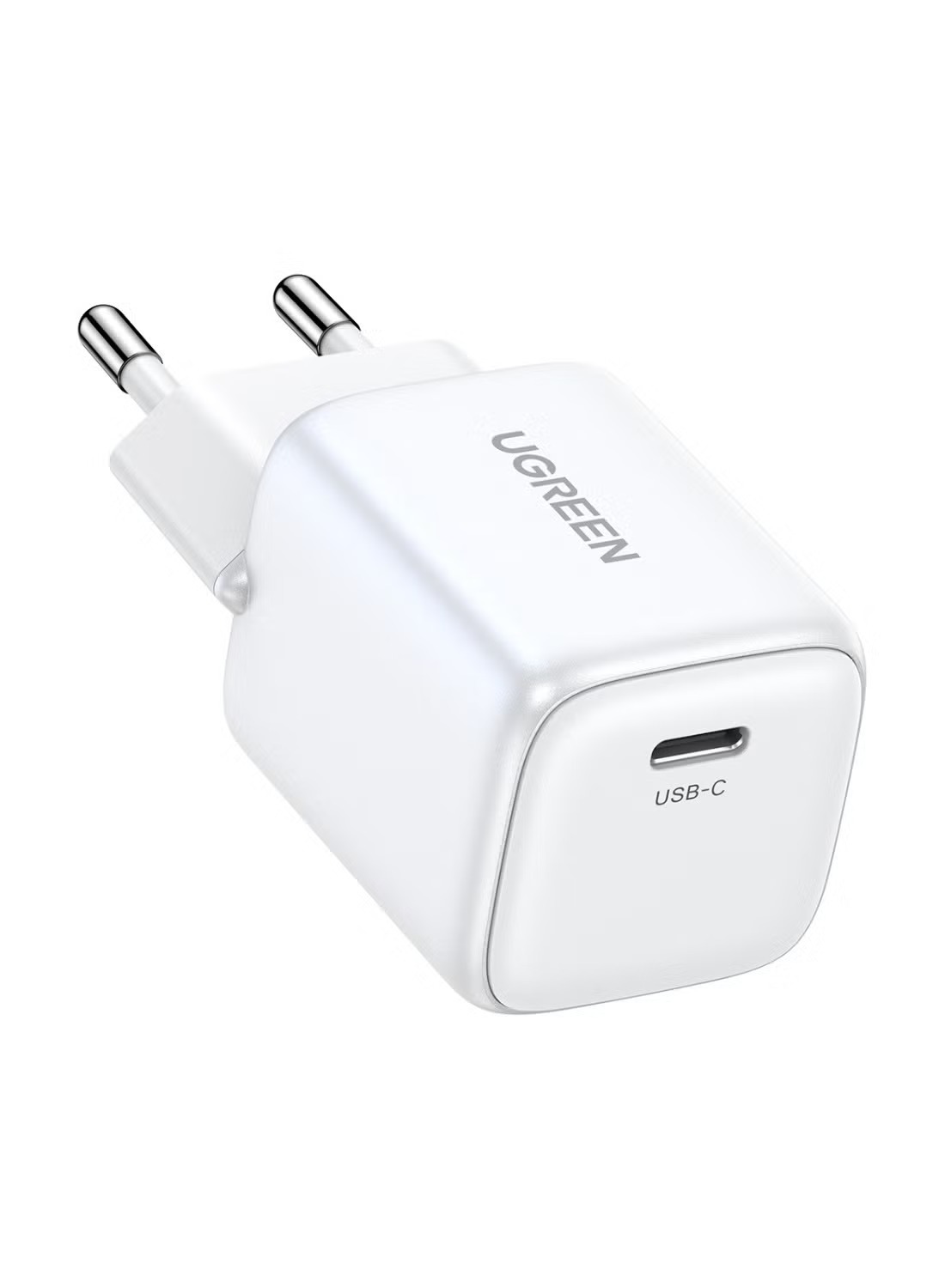 Ugreen Nexode X512 Wall Charger , 1 Ports Type C , 20 Watt 240 Volt White - 15324
