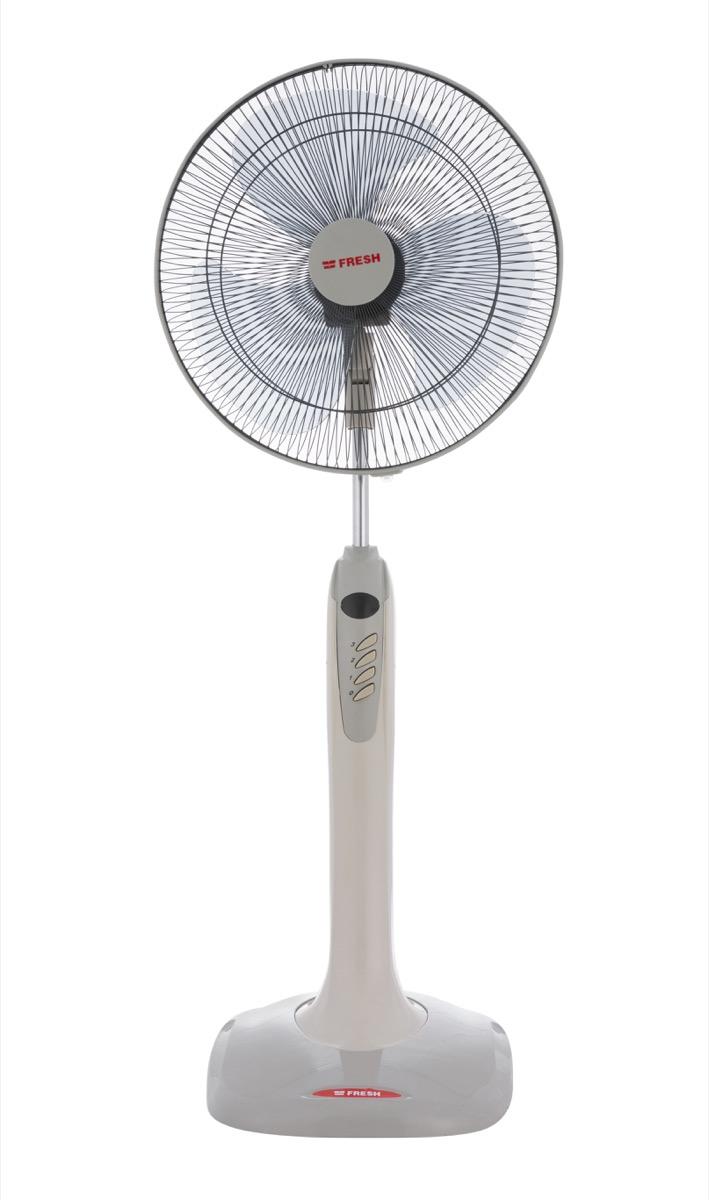 Fresh Stand Fan , 18 Inch , White Grey