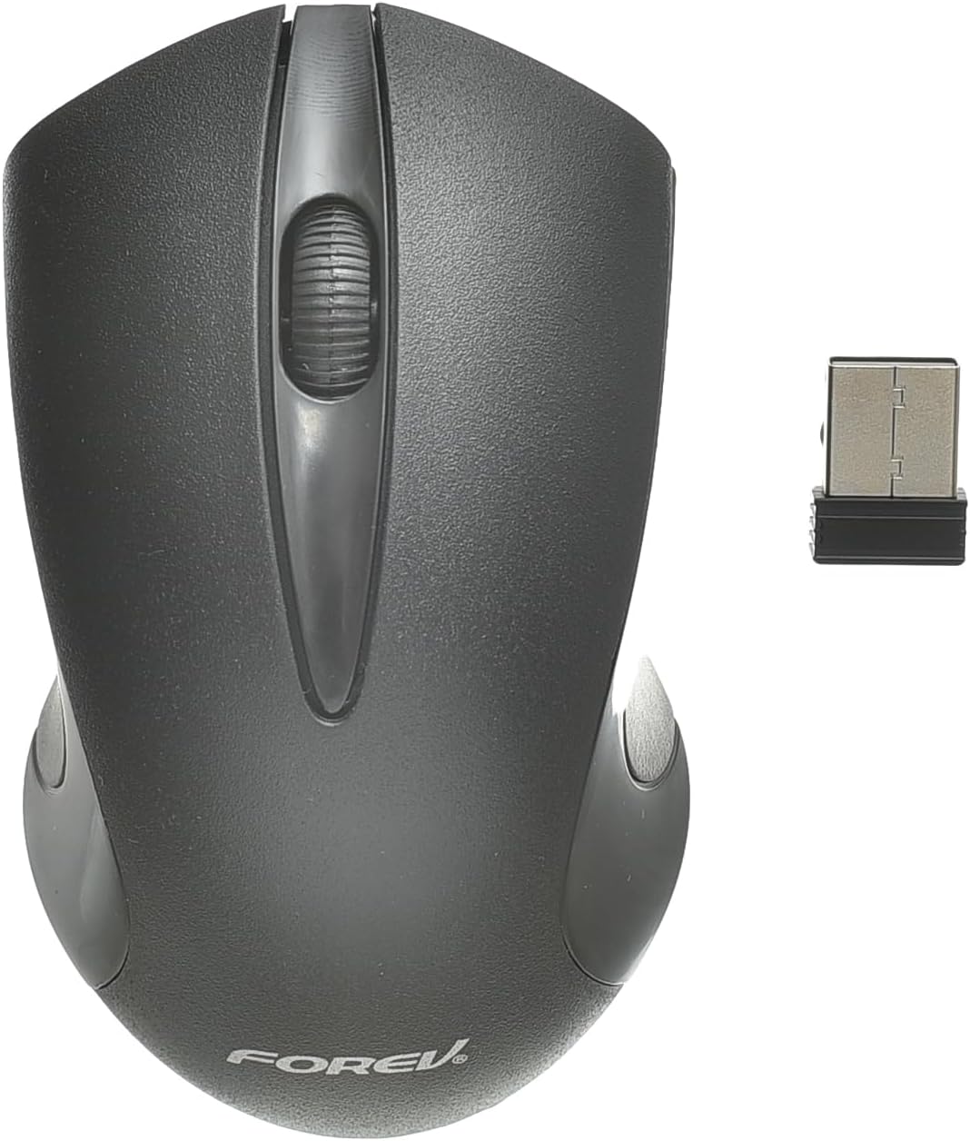 Forev Wireless Optical Mouse , Black - FV-187