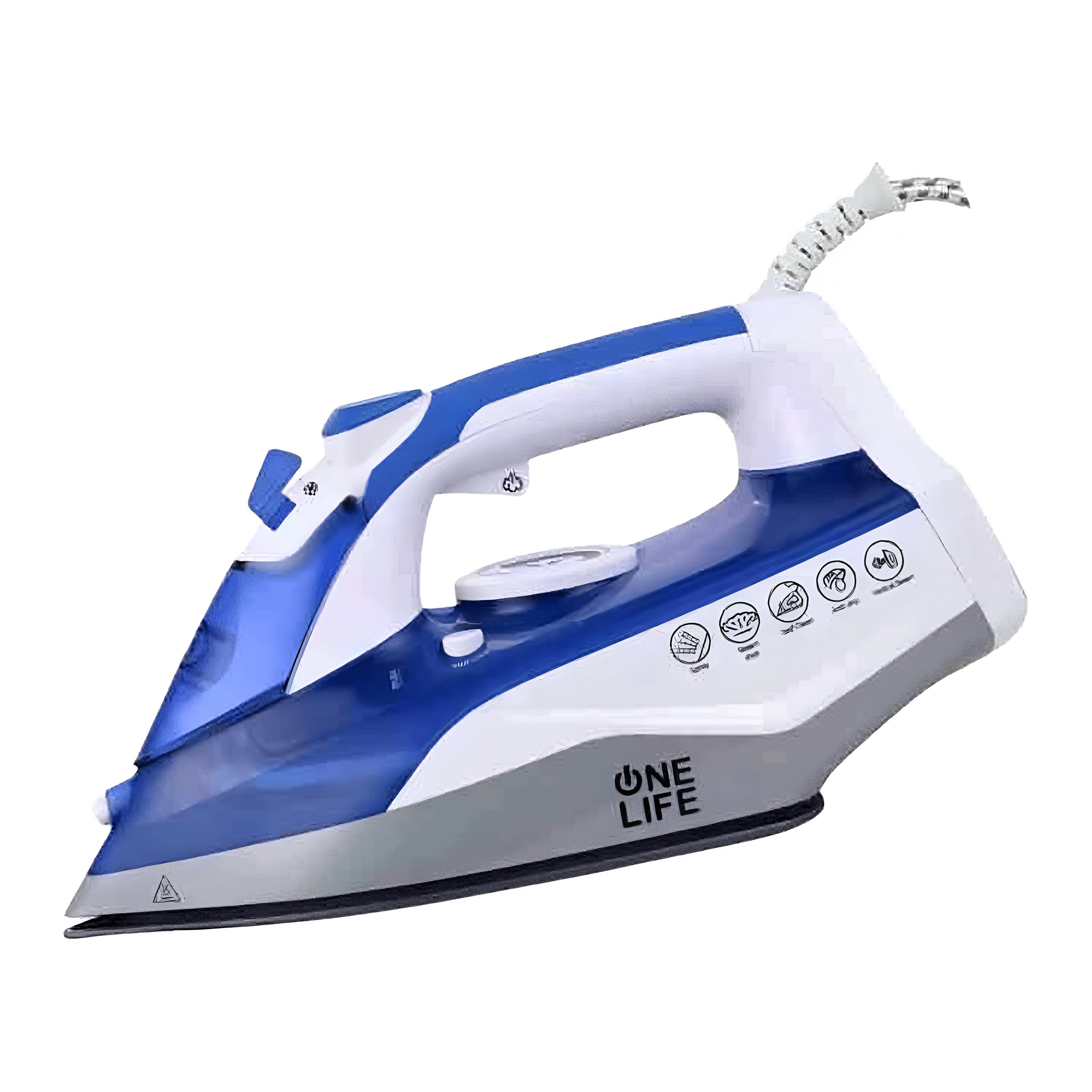 One Life Steam Iron , 22000 Watt , Multi Color - ST220BW