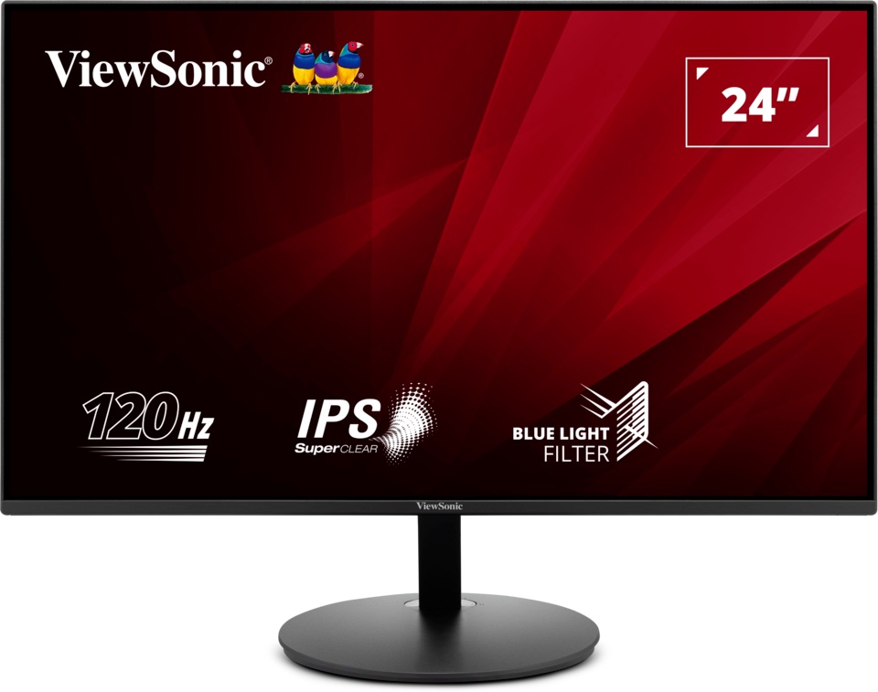 شاشة فيوسونيك، IPS بدقة FHD، معدل تحديث 120 هرتز - VA24E1-H