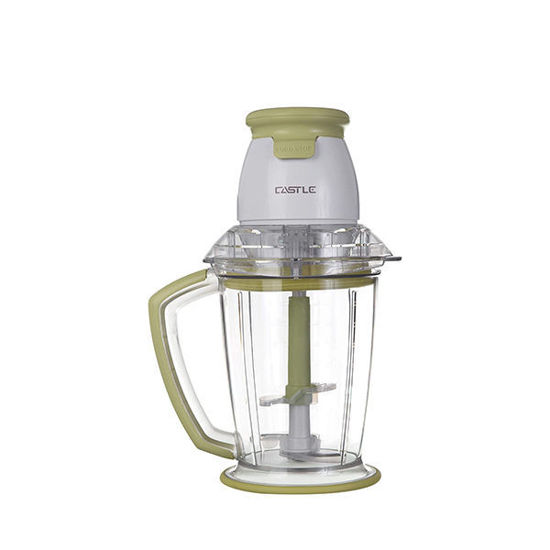 Castle Electric Chopper 1.5 Liter , 500 Watt White Green - FC1050