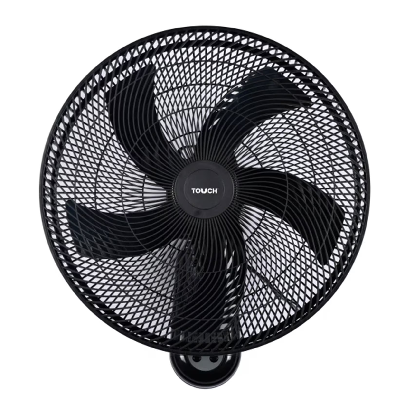 Touch Jet Pro Wall Fan with Remote Control , 16 Inch , Black - 40161