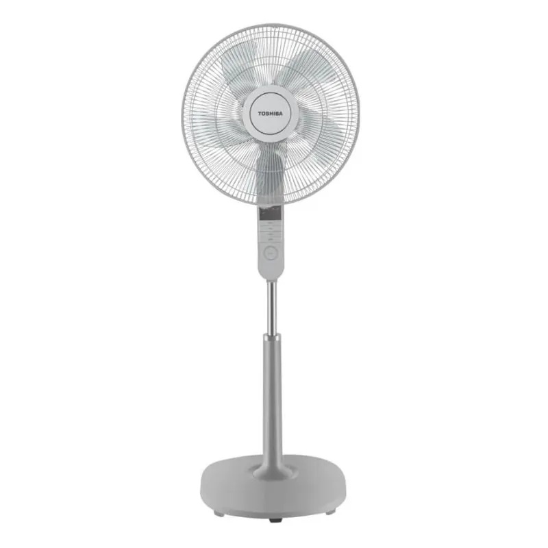 Toshiba Stand Fan with Remote Control , 16 Inch , White - F-ASD60EG(W)
