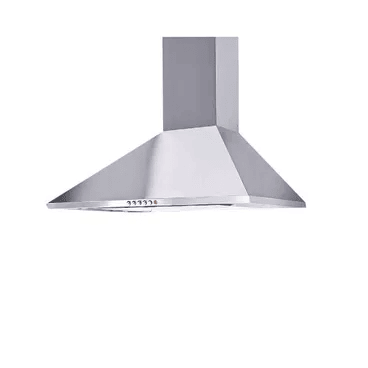 Glem Gas Built-In Pyramids Hood , 90 Centimeter , Stainless Steel - GHP980IX