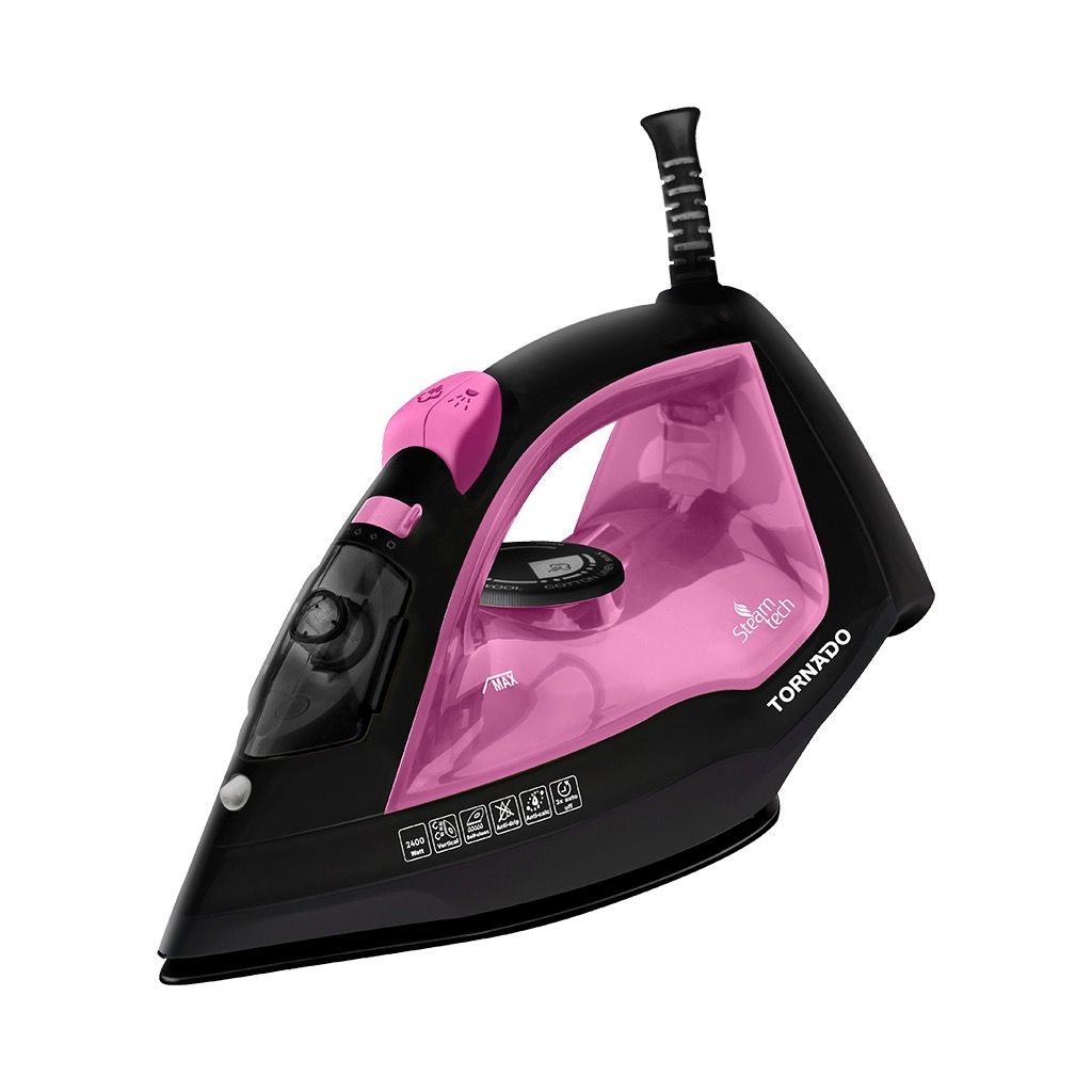 Tornado Steam Iron, 300ml, 2400 Watt - TST-2400NC