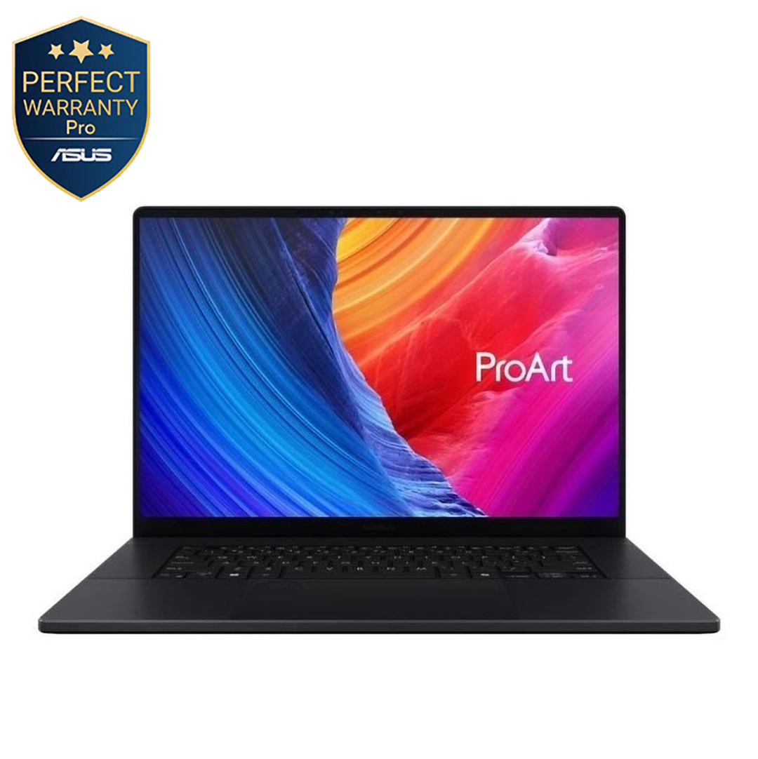 Asus ProArt P16 H7606WI-ME139W ,AMD Ryzen AI 9 HX 370 16 Inch ,2 Terabyte ,64 GB ,NVIDIA GeForce RTX 4070 ,Windows 11 - Nano Black