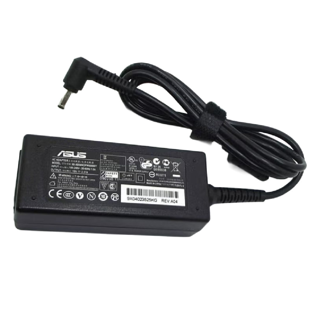 Generic Laptop Charger for Asus DC 4×1.35mm 2.37A , 45 Watt , Black