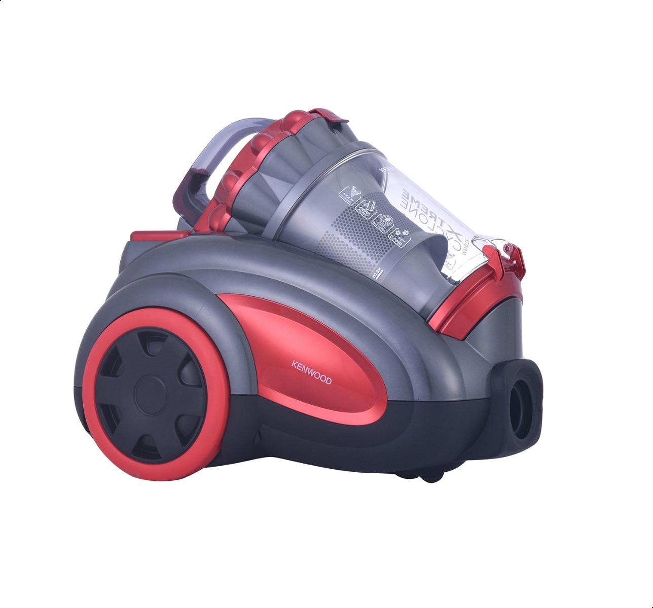 Kenwood Canister Vacuum Cleaner Black Red - VBP80RG