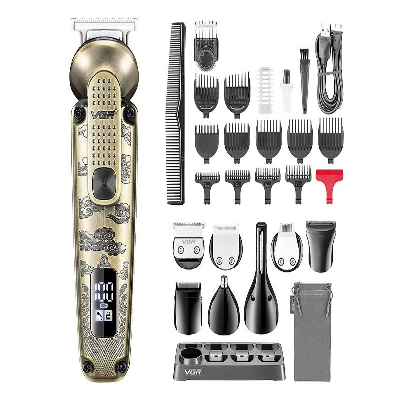 VGR 8 In 1 Rechargeable Hair Clipper, Dry - V-103