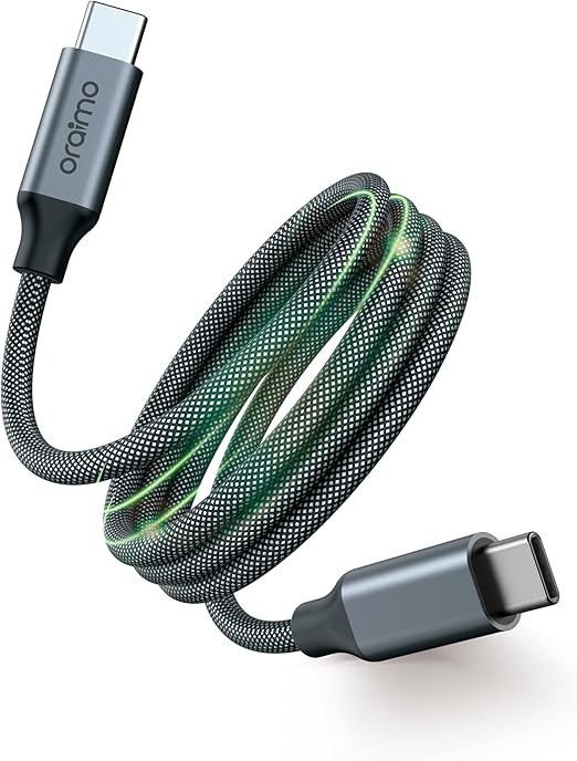 Oraimo Type C Charging Cable 1 Meter Black - OCD-710CC