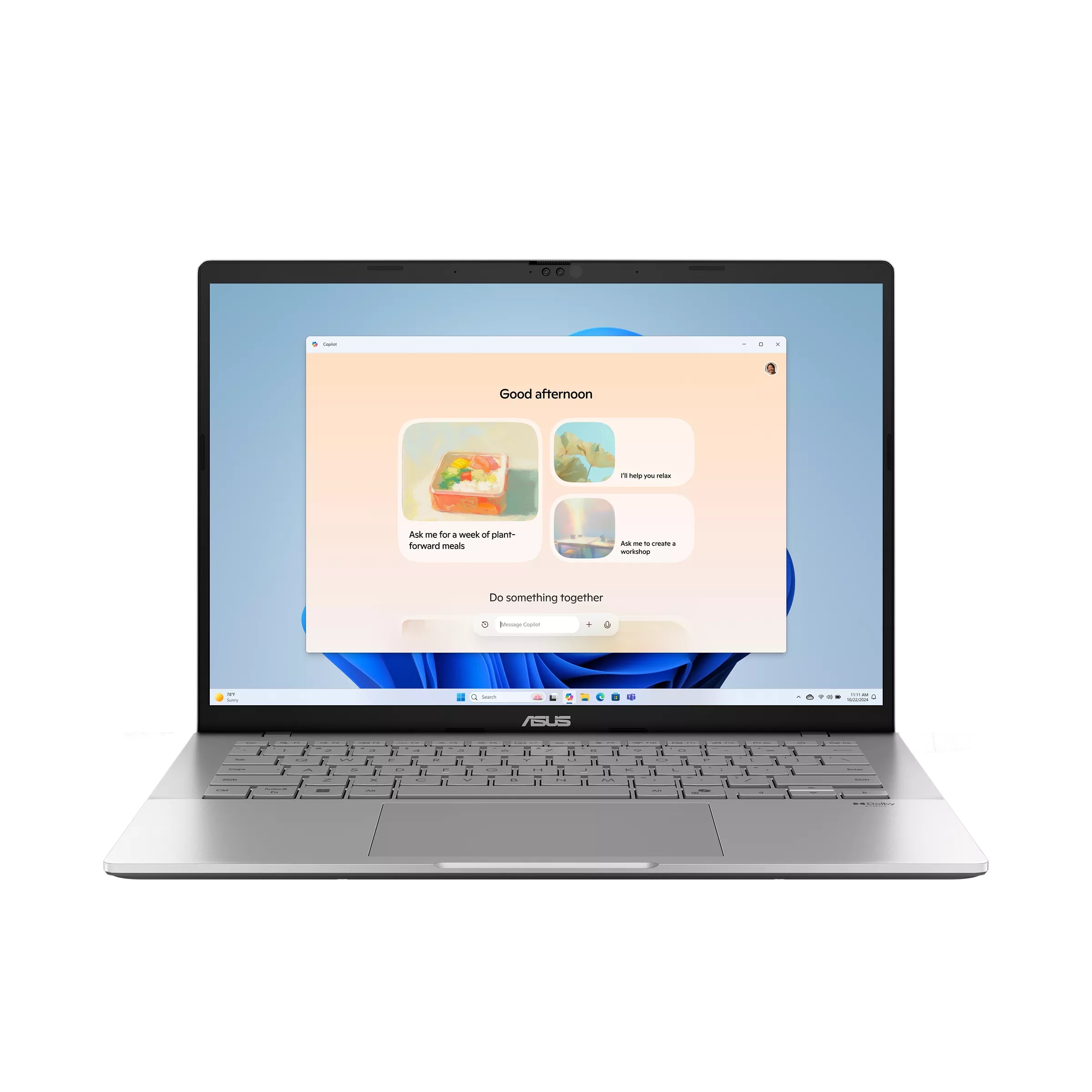 Asus VivoBook S14 S3407CA-LY065W Laptop ,Intel Core Ultra 5-225H 14 Inch ,512 GB SSD ,16 GB ,Intel Graphics ,Windows 11 - Cool Silver