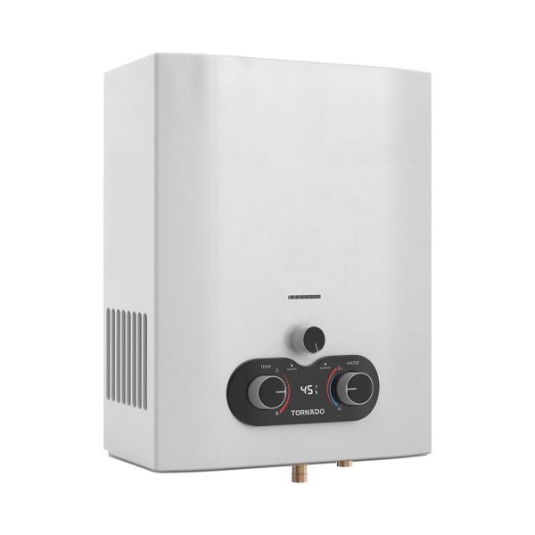 سخان غاز ديجيتال تورنيدو بدون مدخنة - GHE-MP6SN-W 