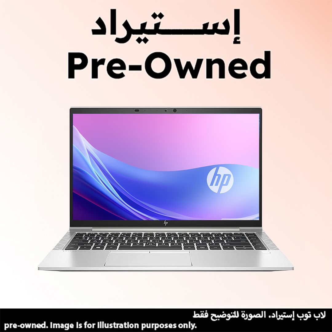 HP EliteBook 845 G8 Laptop, 14 Inch, FHD, Windows 10 Pro - Silver (Pre-Owned)