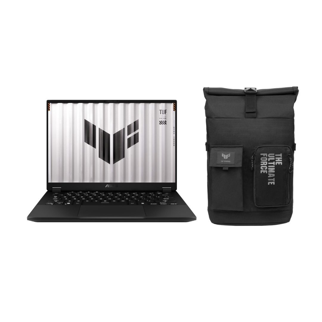 Asus TUF A14 2024 FA401WV-RG053W Laptop ,AMD Ryzen AI 9 HX 370 14 Inch ,1 Terabyte SSD ,16 GB ,NVIDIA GeForce RTX 4060 ,Windows 11 - Jaeger Grey