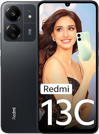 Xiaomi Redmi 13C, 256GB, 8GB, 4G LTE, Dual SIM - Black | B.TECH
