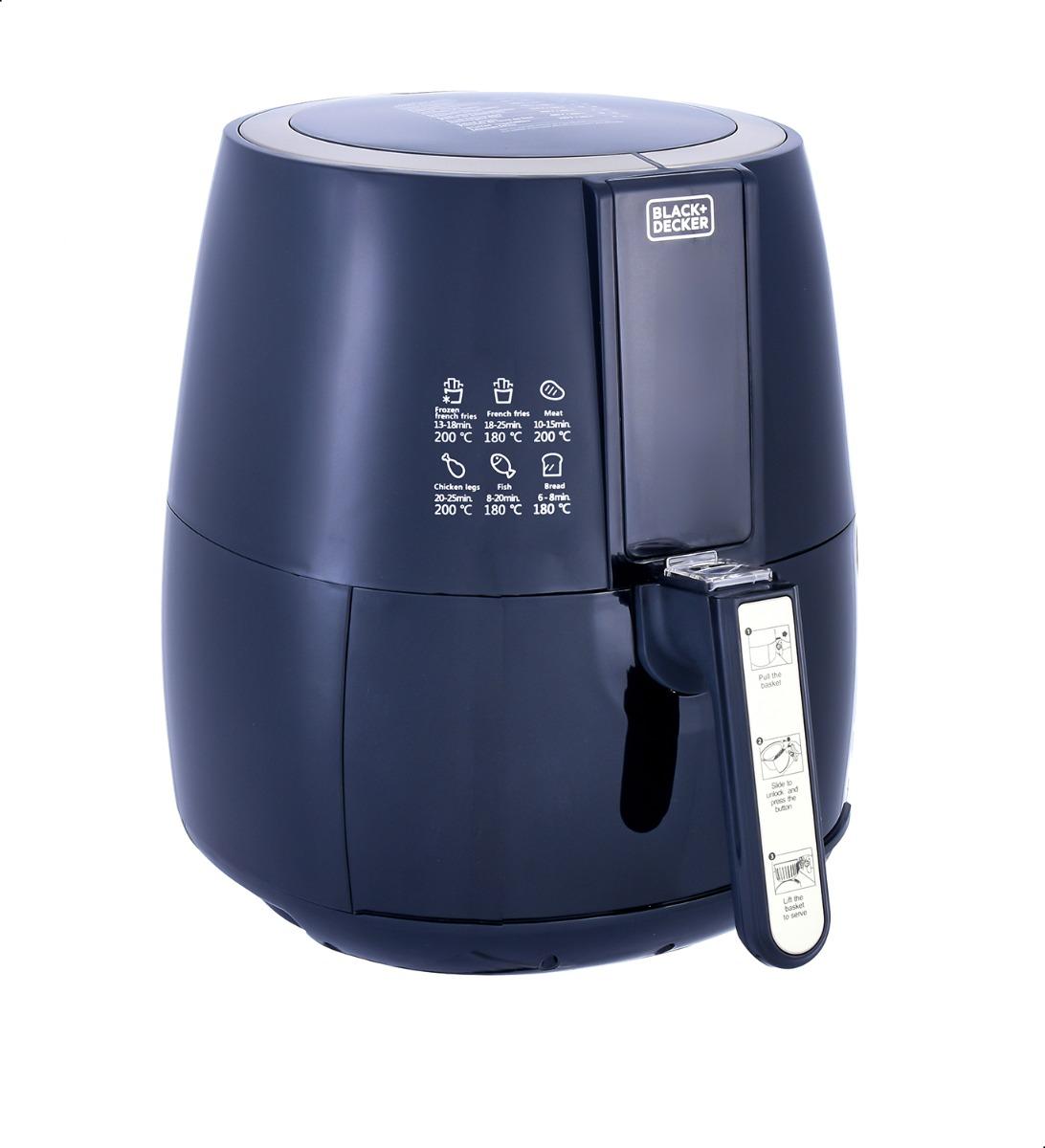 Black + Decker AerOfry Air Fryer , 4 Liter Black - AF400