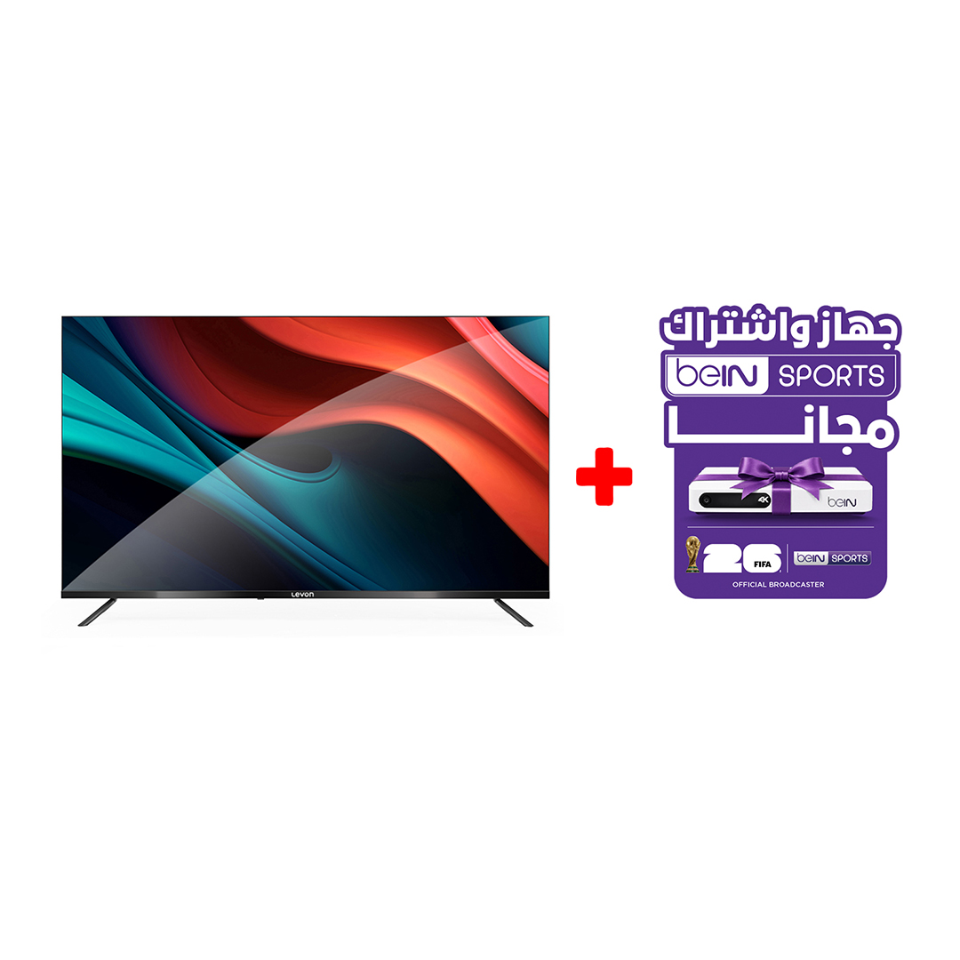 شاشة تلفزيون سمارت ليفون ، مقاس 50 بوصة ، QLED ، دقة 4K UHD ، بريسيفر داخلي - 50LG8070Q مع جهاز واشتراك بي ان سبورت