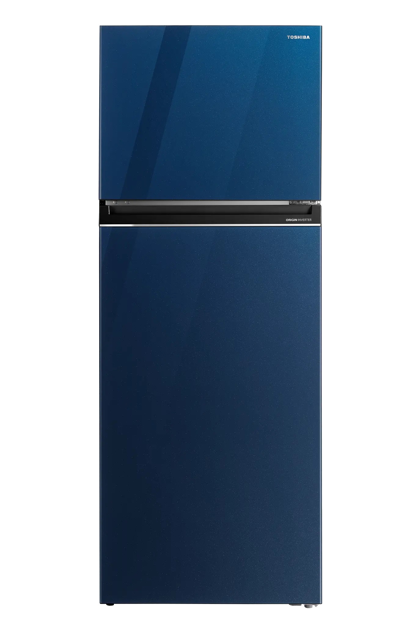 Toshiba NoFrost Top Freezer Refrigerator , 463 Liter Inverter Motor , Blue - GR-RT624WE-PGN(73)