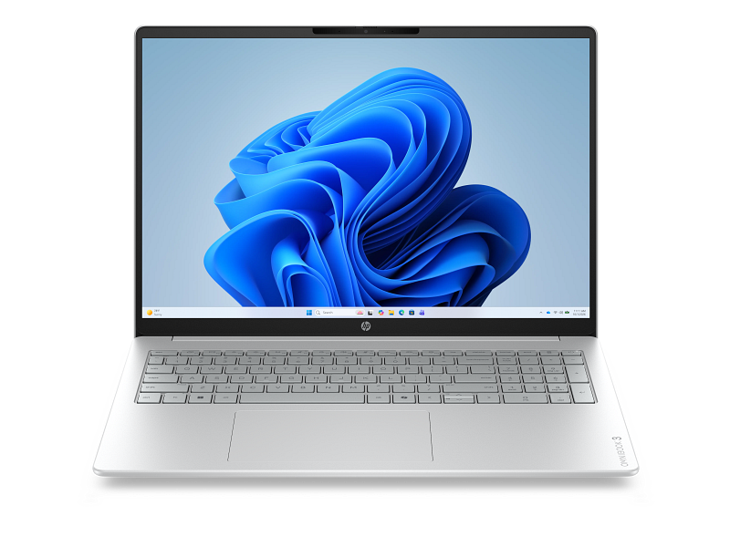 Hp OmniBook 3 Laptop 16-by0006ne D52U4EA Laptop ,AMD Ryzen 5 130 16 Inch ,512 GB SSD ,24 GB ,AMD Radeon 660M ,Windows 11 - Glacier Silver