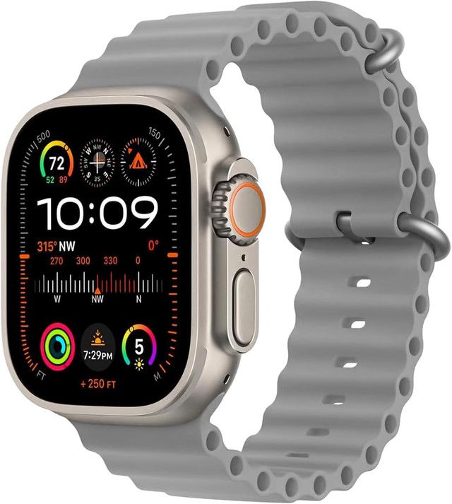 Generic Ultra Series 9 Smart Watch , 1.3 Inch Grey - T1000