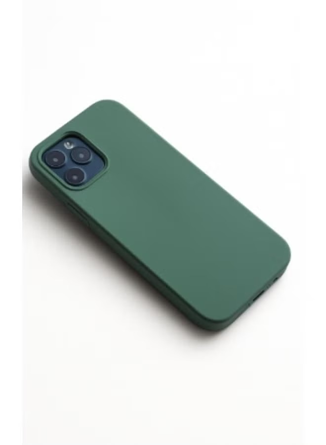 Rockrose Silicone Back Cover for iPhone 12 Pro Max - RRPCIP12PMRG