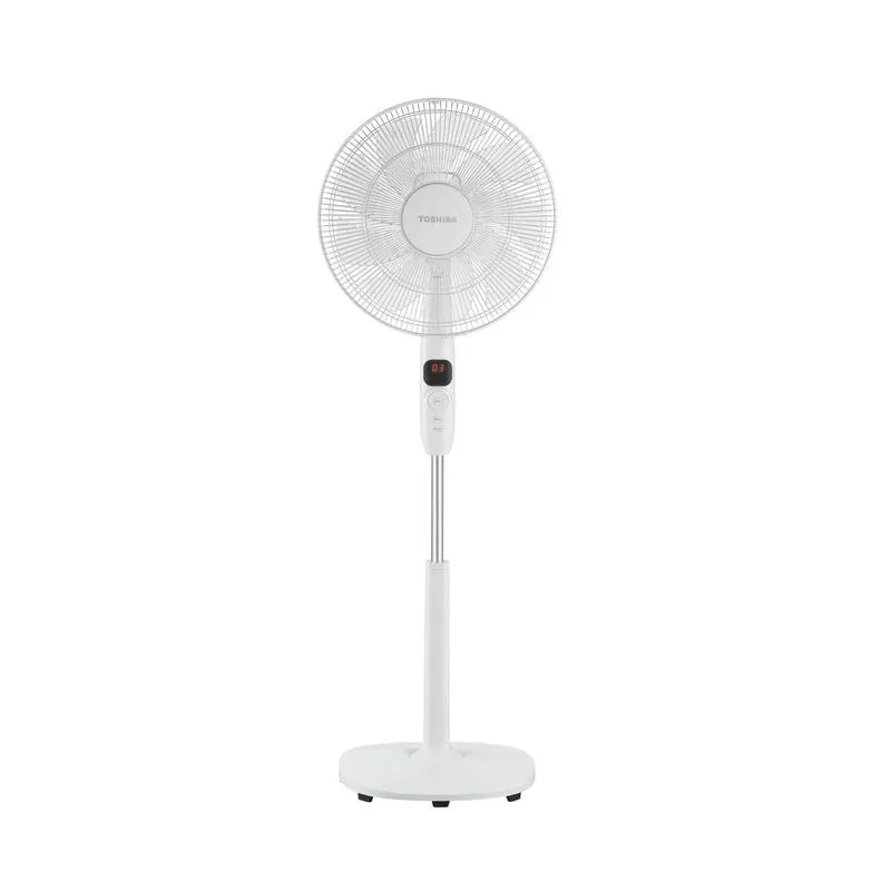 Toshiba Stand Fan with Remote Control , 16 Inch , White - F-DSD70EG-W