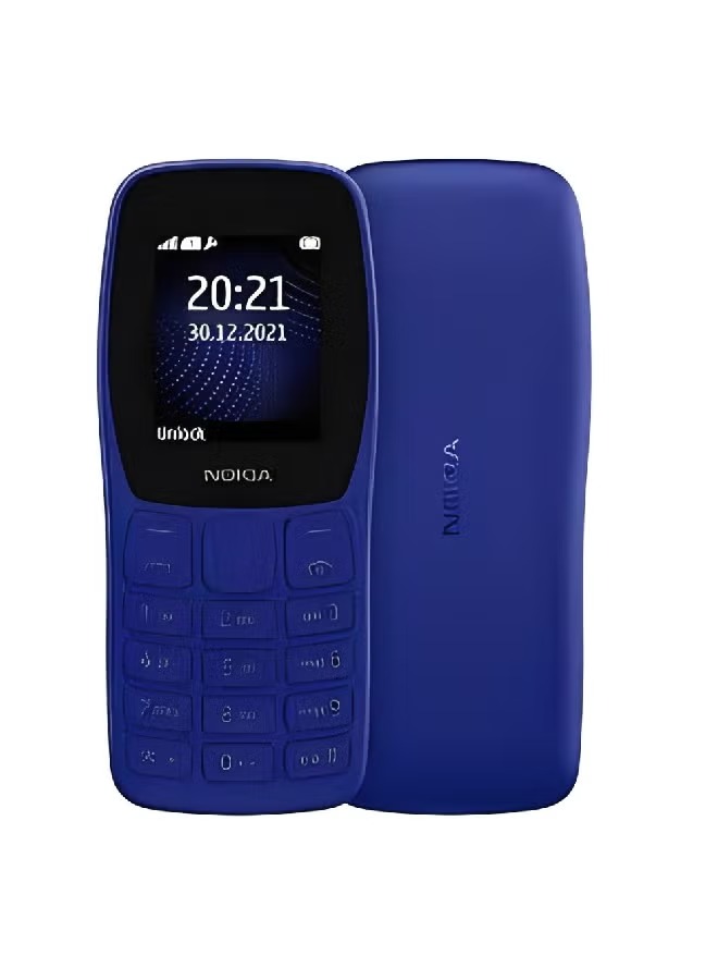 Nokia 105, Africa Edition 2019 Dual-SIM , Blue