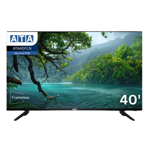 ATA 40 Inch Frameless TV , FHD LED - ATA40FLN
