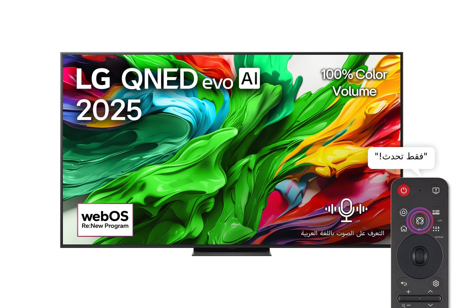 LG 55 Inch Smart TV , 4K UHD Mini LED Built-In Receiver - 55QNED86A6A