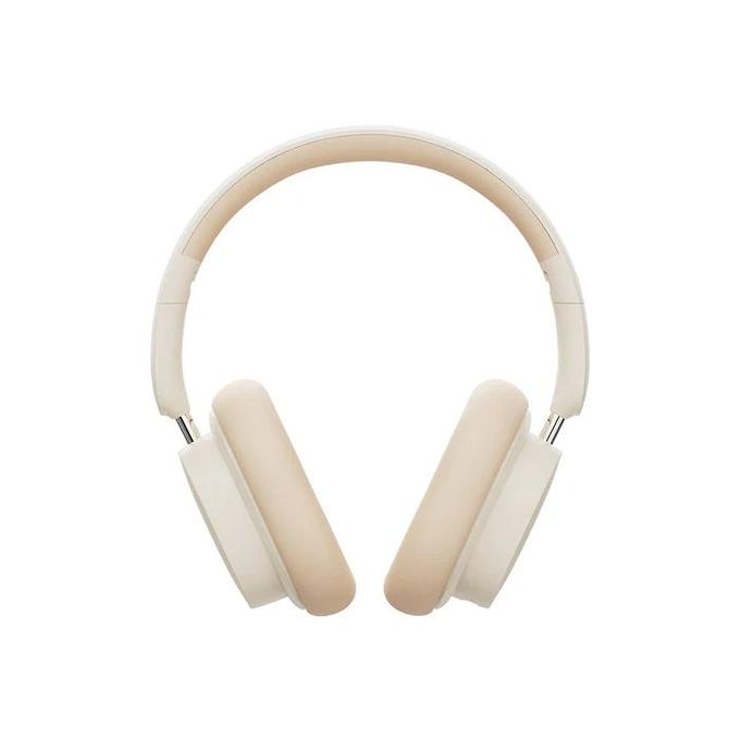Baseus Bowie D05 Wireless Over Ear Headphones with Microphone - Creamy White