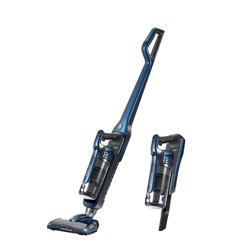 Sokany 3 in 1 Rechargeable Stick Vacuum Cleaner , 2200 Watt , Grey Blue - SK-13067