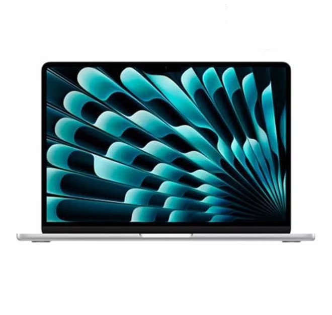 Apple MacBook Air 2025 MW0W3 ,Apple M4 chip with 10-core CPU 13 Inch ,512 GB ,16 GB ,Apple 10-Core GPU ,macOS - Silver