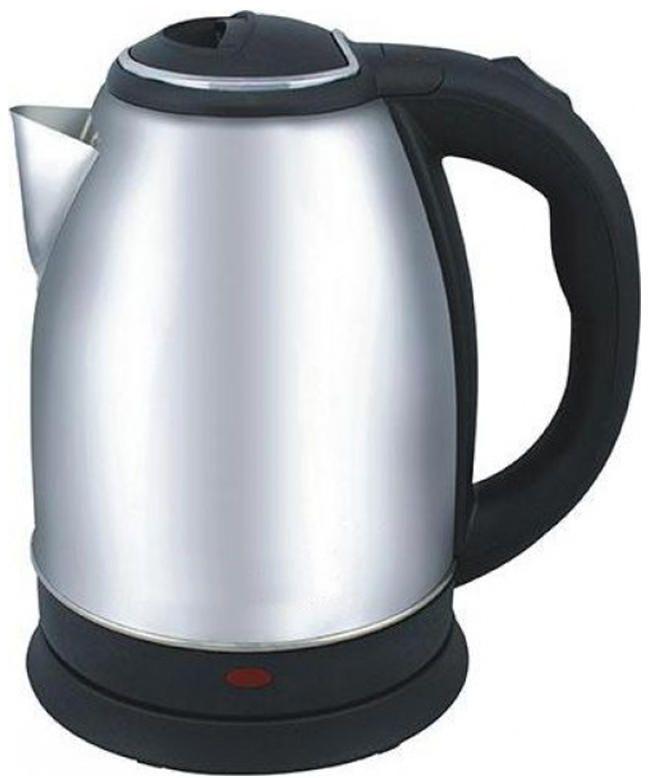 Castle Stainless Steel Electric Kettle , 1.7 Liter 1850 Watt , Silver - EK1017S