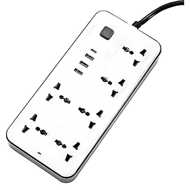 مشترك كهرباء، 4 منافذ USB - 634