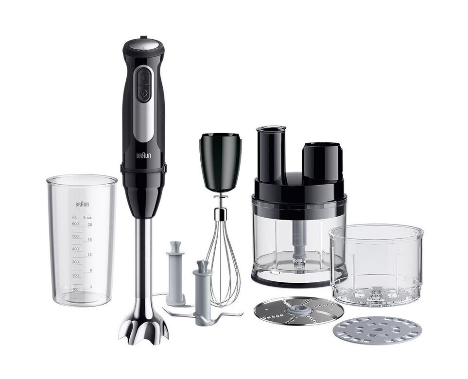 Braun MultiQuick 5 Pro 1000 Watt Black - MQ 55755 M