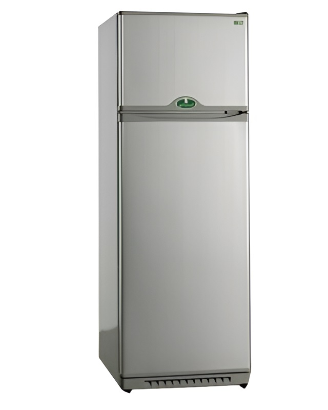 Kiriazi Defrost Top Freezer Refrigerator , 280 Liter , Silver - k28m