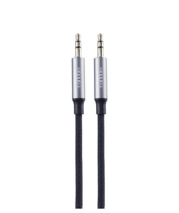 Earldom 3.5 mm AUX Cable 1 Meter Black - AUX59