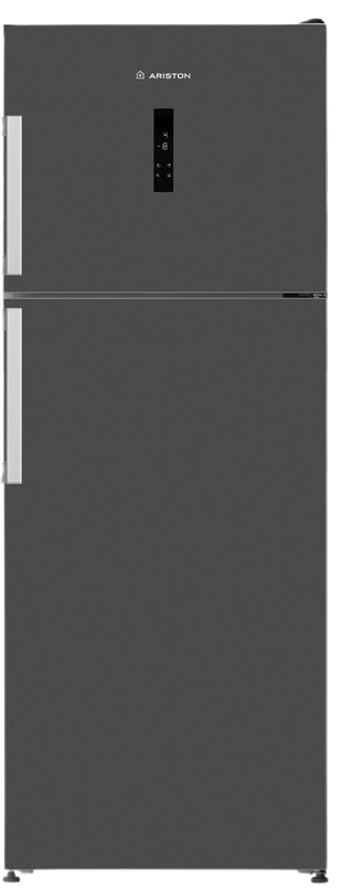 Ariston NoFrost Top Freezer Refrigerator , 455 Liter Inverter Motor , Dark Inox - ART70 F1452 DXDI