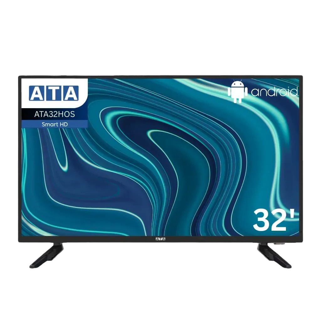 ATA 32 Inch Frameless Smart TV , HD LED - ATA32HOS