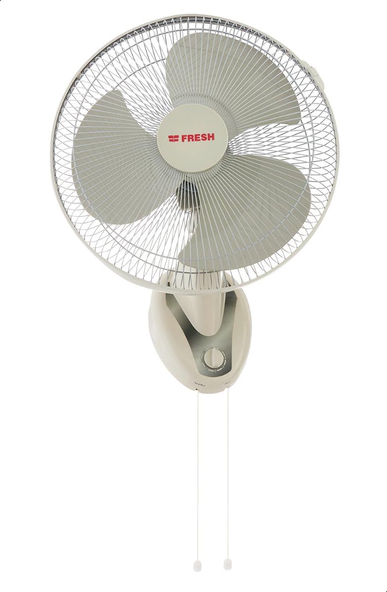 Fresh Wall Fan , 16 Inch , Grey
